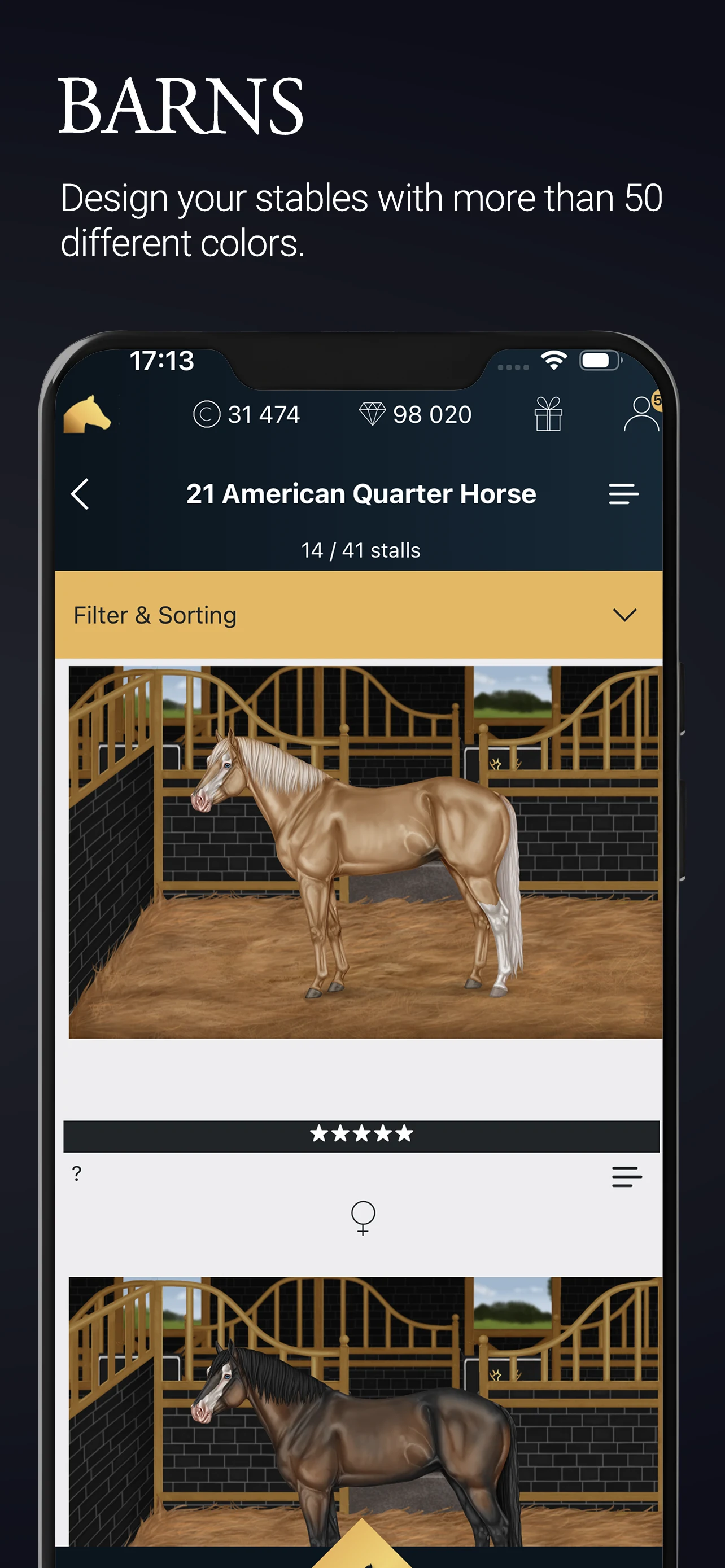 NOBLE HORSE CHAMPION screenshot